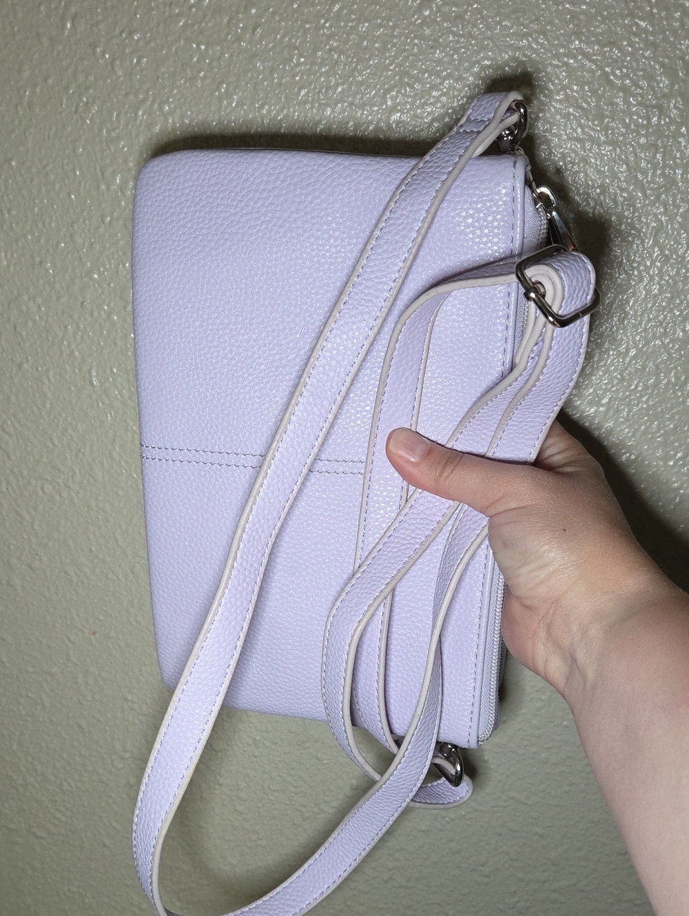 Thirty-One Street Style Crossbody in Lavender Sky Pebble
